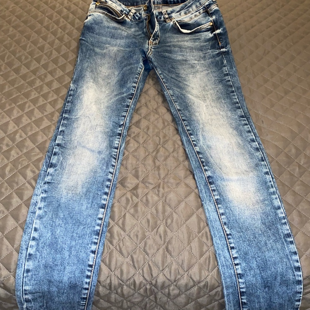 Skinny Jeans Dark Blue